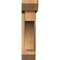 Ekena Millwork Westlake Slat Smooth Bracket w/ Offset Brace, Western Red Cedar, 5 1/2"W x 22"D x 22"H BKT0604X22X22WTL06SWR - alternate 3